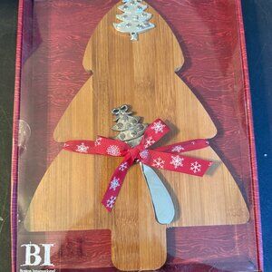 Christmas Tree Cheese Board Wooden Chopping Board Charcuterie Meat Serving Tray